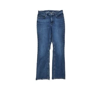 Lee Bootcut Women's size 10 Dark Wash Blue Denim Jeans